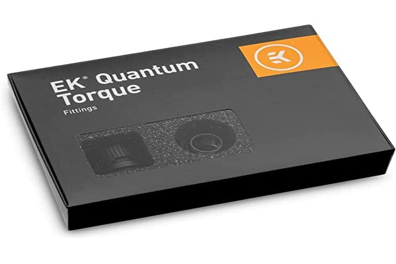 Odestar EK Water Blocks Compatible EK-Quantum Torque HTC 12-6er-Pack, Schwarz